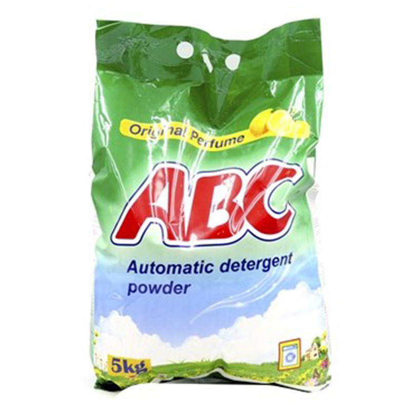 پودر ماشین لباسشویی آ.ب.ث مدل لیمویی کد 05 وزن 5000 گرم