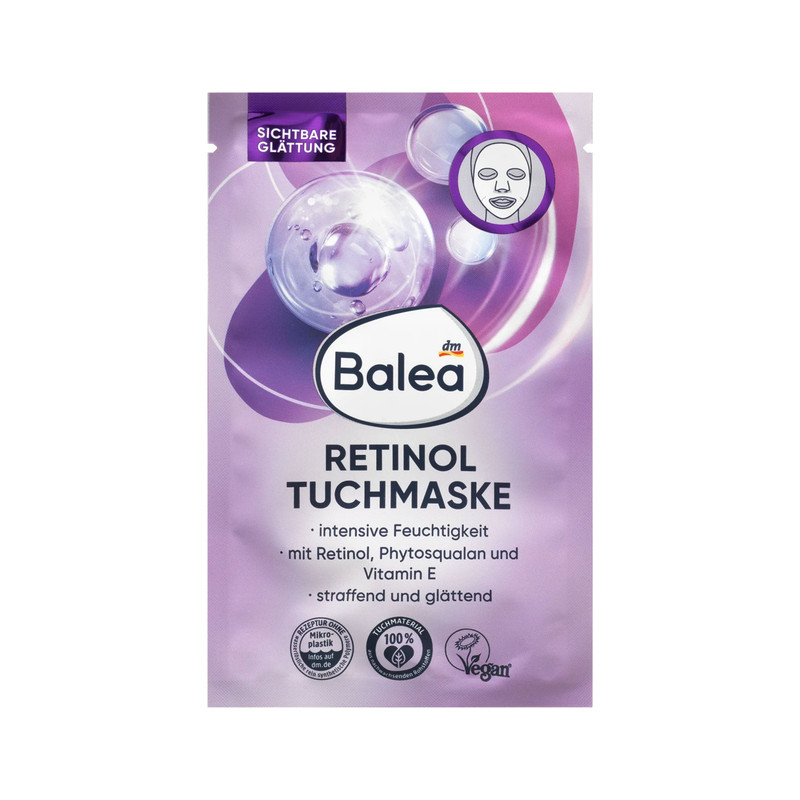 ماسک صورت باله آ مدل رتینول حجم 18 میلی لیتر