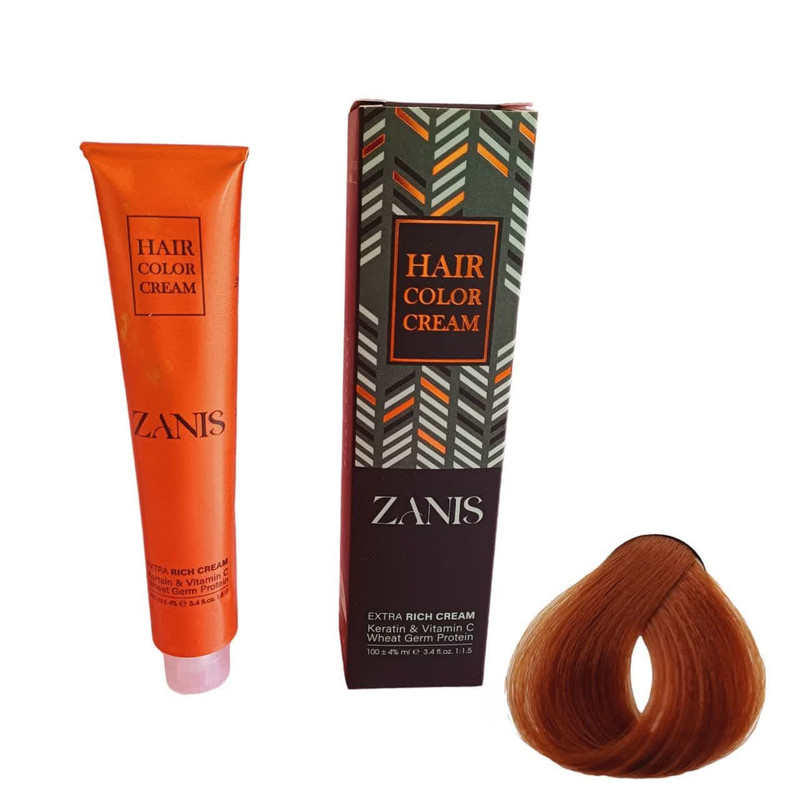 رنگ مو زانیس شماره 7.0 حجم 100 میلی لیتر رنگ بلوند متوسط