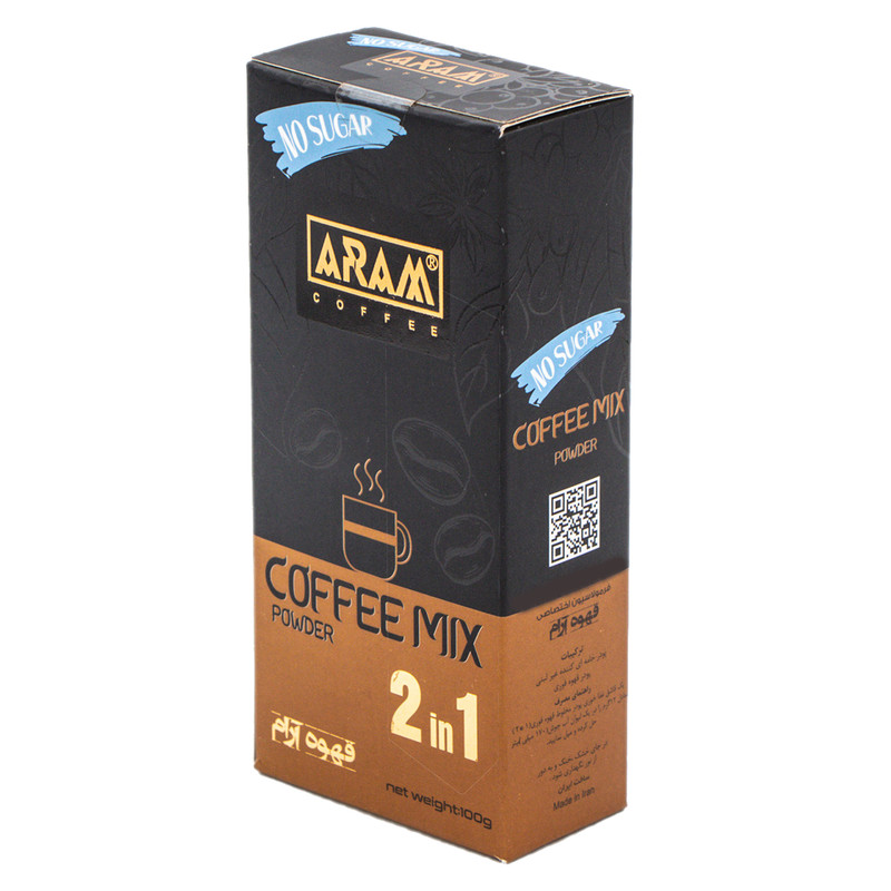 خرید و قیمت پودر کافی میکس بدون شکر آرام - 100 گرم