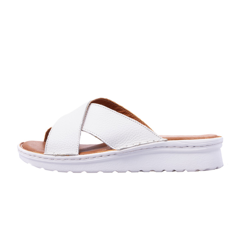 خرید و قیمت دمپایی زنانه ماکسیم مدل نهال رنگ سفید