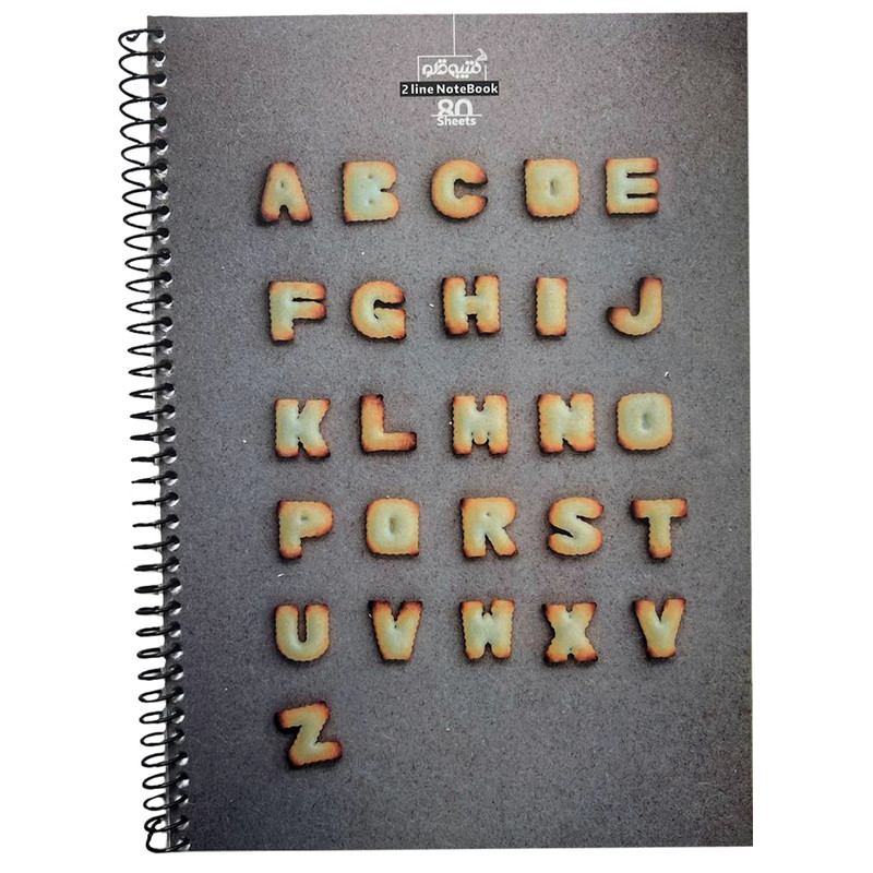 دفتر زبان 80 برگ کتیبه قلم کد ka00015