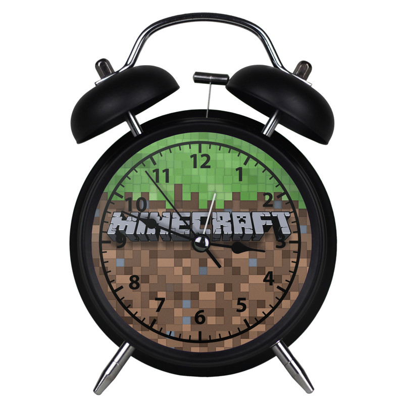 ساعت رومیزی طرح بازی Minecraft ماینکرفت کد 10065