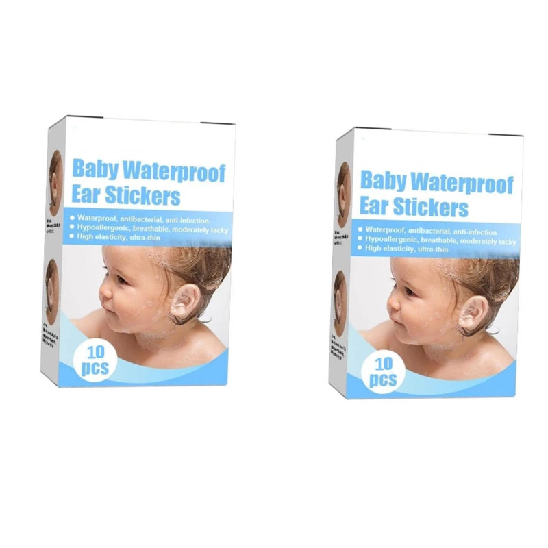 خرید و قیمت محافظ گوش حمام کودک مدل MN دو بسته 10 عددی