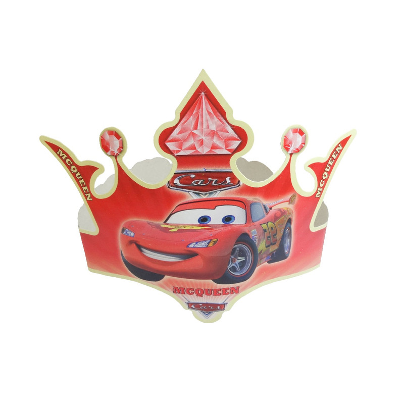 تاج تولد مستر تم طرح ماشین مک کوئین بسته 8 عددی