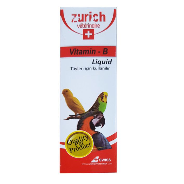 خرید و قیمت قطره ویتامین پرندگان زوریچ مدل B حجم 30 میلی لیتر