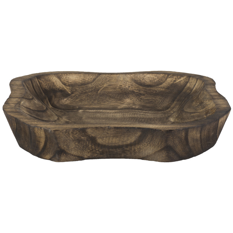 ظرف چوبی میوه شش گوش آلفا مدل 6027