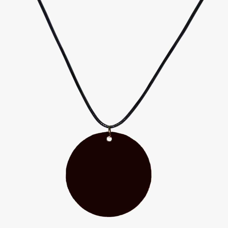 گردنبند زنانه مدل دایره کد G.DY.B.11