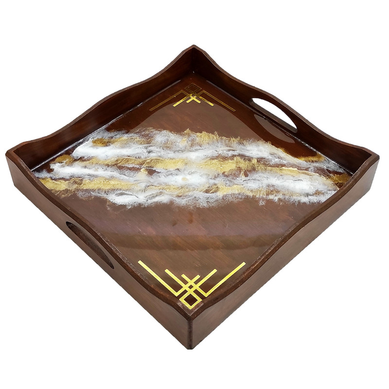 سینی مدل رزینی طاها کد 30