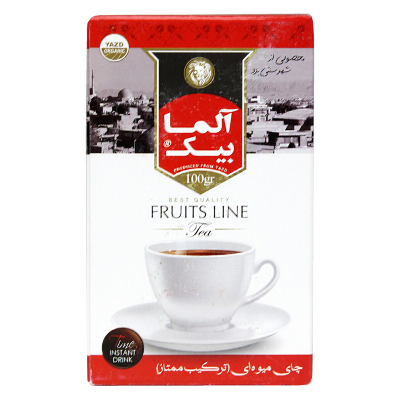 خرید و قیمت چای میوه ای آلمابیک - 100 گرم