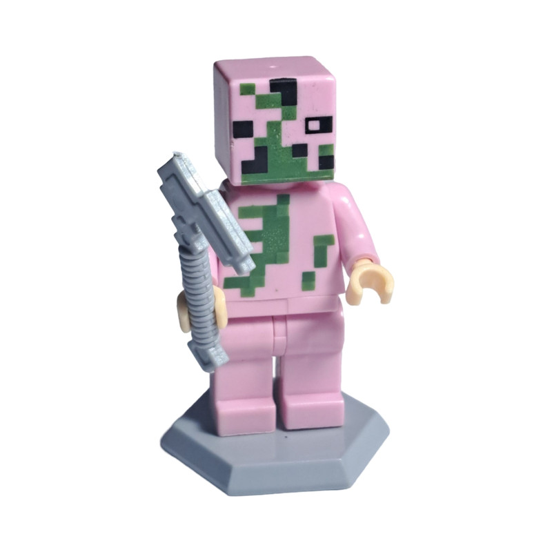 اکشن فیگور مدل ماینکرافت طرح پیگ من مجموعه 3 عددی