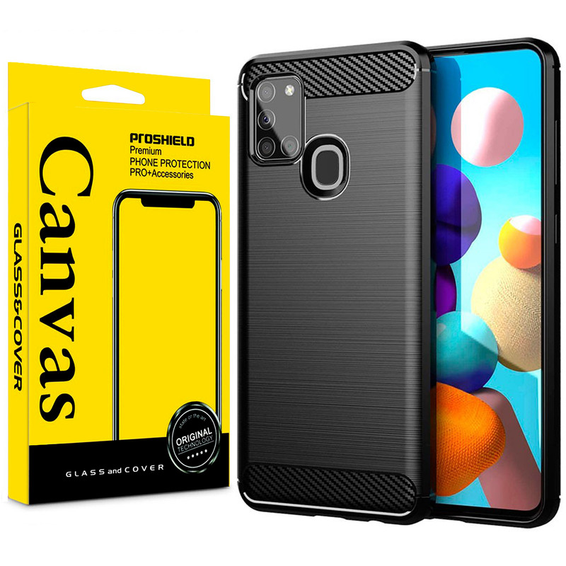 کاور کانواس مدل TITAN DESIGN مناسب برای گوشی موبایل سامسونگ Galaxy A21S