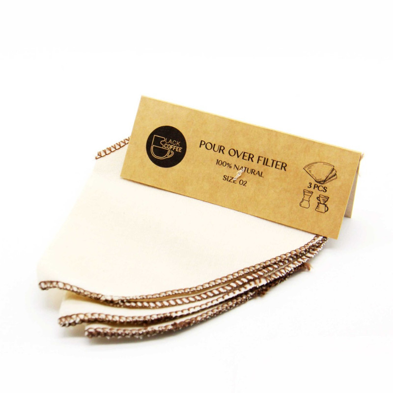 خرید و قیمت فیلتر قهوه بلک کافی مدل فیلتر پارچه ای سه عددی