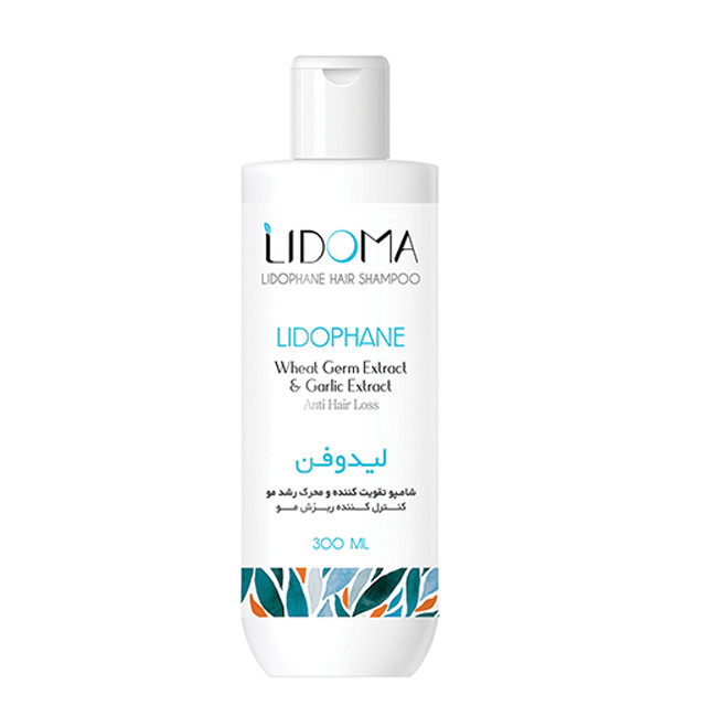 خرید و قیمت شامپو ضد ریزش مو لیدوما مدل لیدوفن حجم 300 میلی لیتر