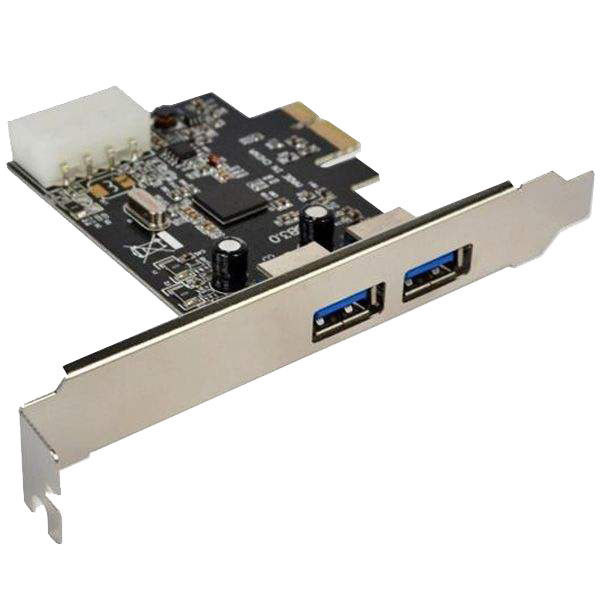 خرید و قیمت هاب USB 3.0 دو پورت PCI-E ویپرو مدل V02