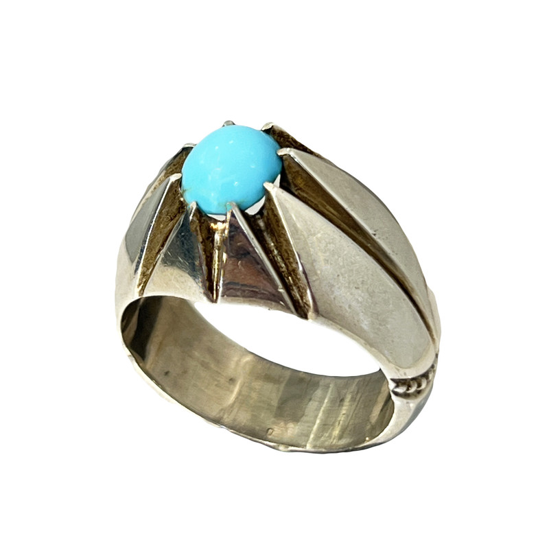 انگشتر نقره مردانه مدل 7 عجمی 94-35