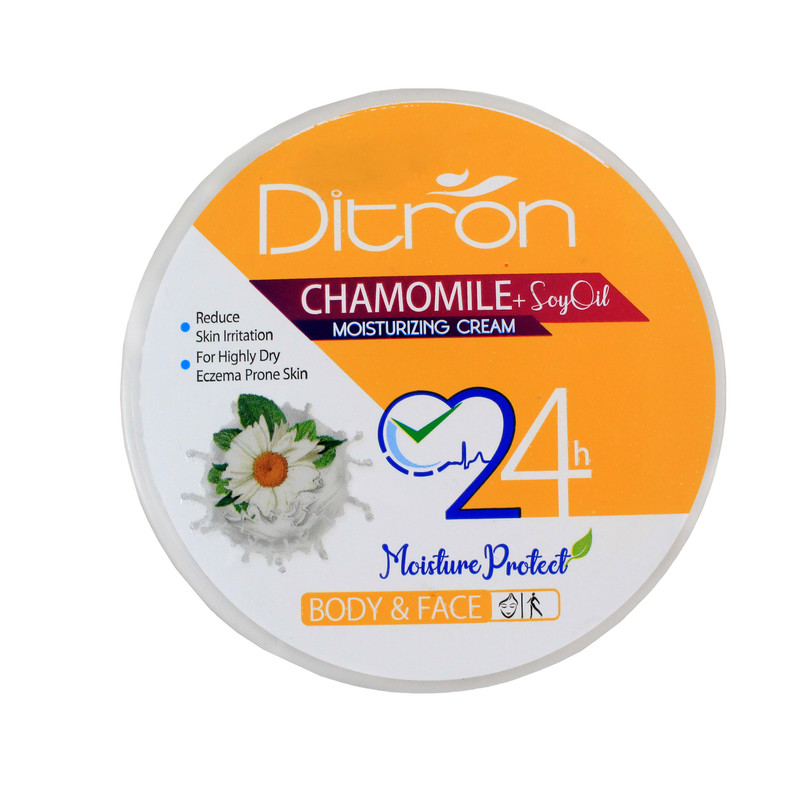 کرم مرطوب کننده دیترون مدل Chamomile حجم 200 میلی لیتر