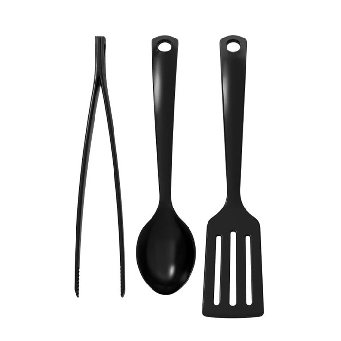 خرید و قیمت ست کفگیر و ملاقه ایکیا کد 358 مجموعه 3 عددی