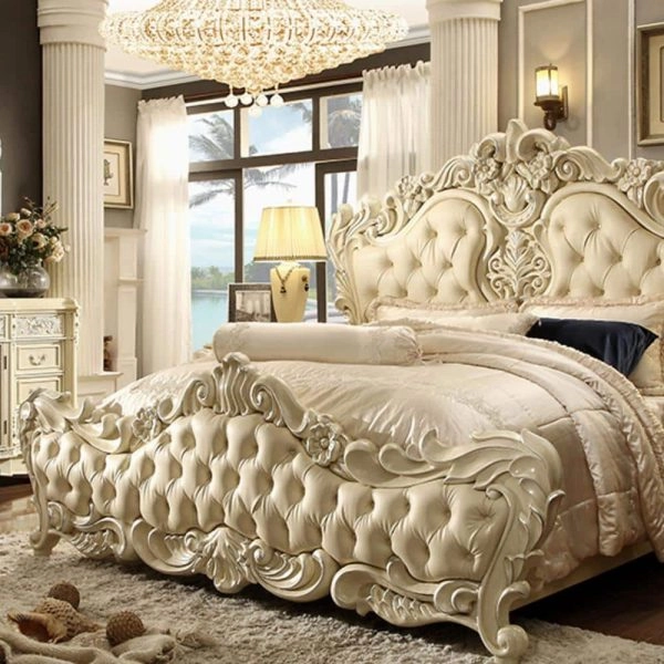 تخت خواب دو نفره کلاسیک مدل آندرس سایز 160 در 200 سانتیمتر - تا 20 درصد تخفیف در  00