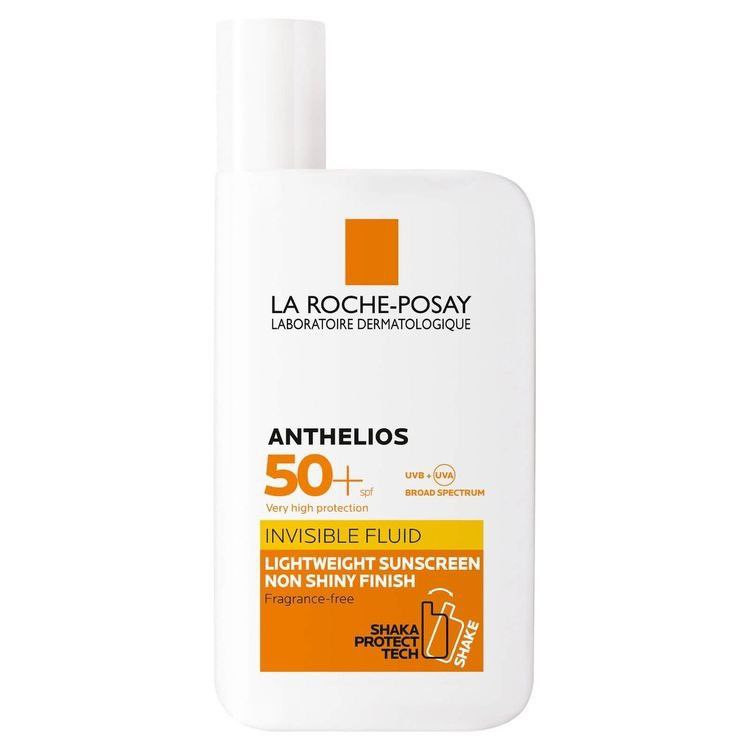 خرید و قیمت کرم ضد آفتاب بدون رنگ لاروش پوزای spf50 مدل Anthelios مناسب برای پوست های چرب حجم 50 میلی لیتر