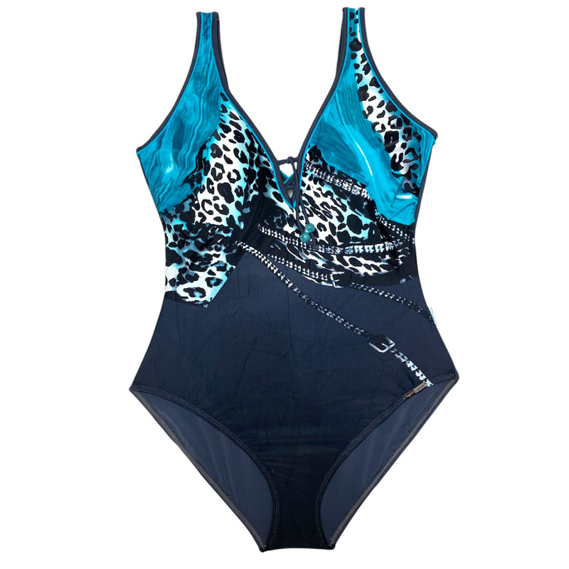 مایو زنانه مدل پلنگی ضدکلر