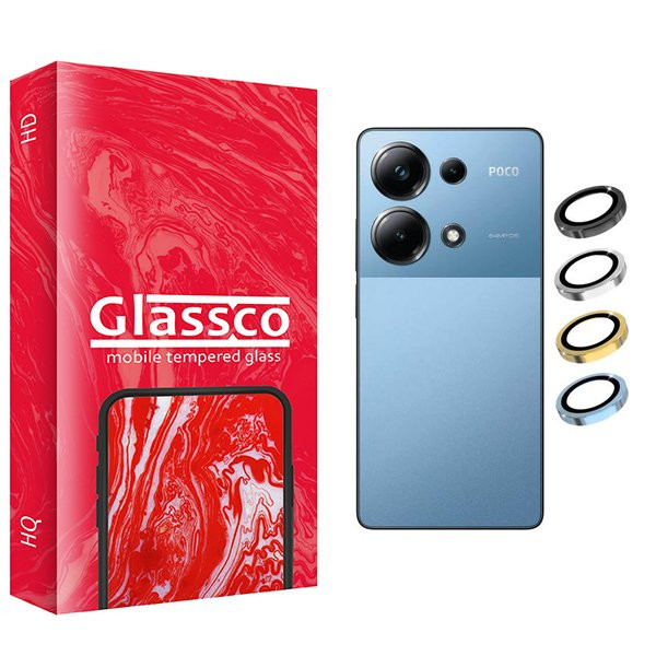 محافظ لنز گوشی گلس کو مدل CGo1 Ringi مناسب برای گوشی موبایل شیائومی Poco M6 Pro 4G