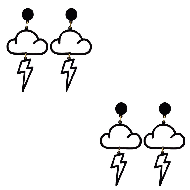 گوشواره زنانه هانستو مدل E2-074 مجموعه دو عددی