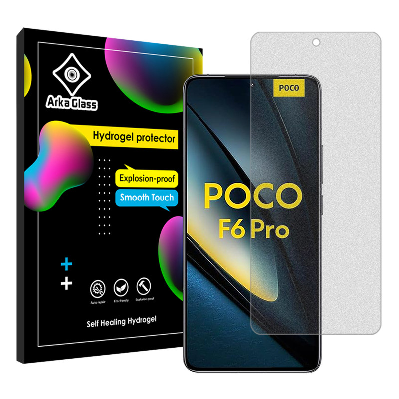 خرید و قیمت محافظ صفحه نمایش مات آرکا گلس مدل Tough مناسب برای گوشی موبایل شیائومی Poco F6 Pro