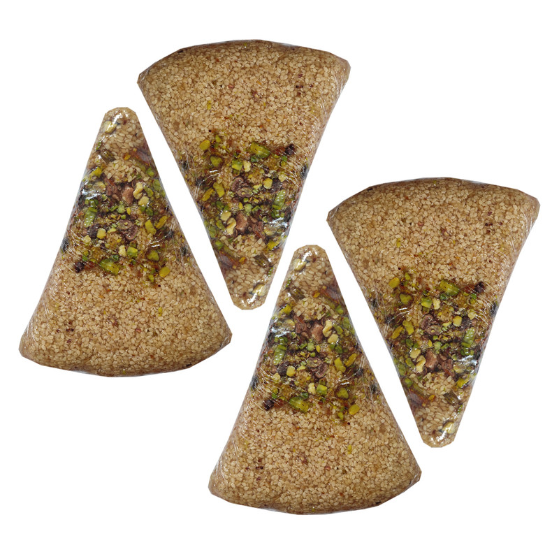 معجون کنجدی مغزدار - 200 گرم بسته 4 عددی