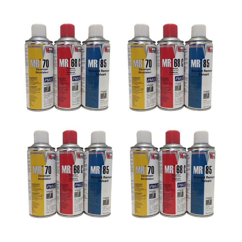 خرید و قیمت اسپری تست مایعات نافذ ام آر مجموعه 12 عددی