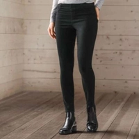 شلوار جین زنانه برند اسمارا آلمان مدل کمر کشی و راحت سایز 38رنگ مشکی