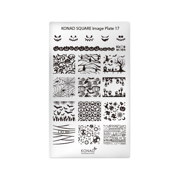 شابلون طراحی ناخن کناد کد 17