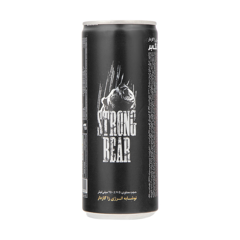 نوشابه انرژی زا گازدار استرانگ بر- 250 میلی لیتر