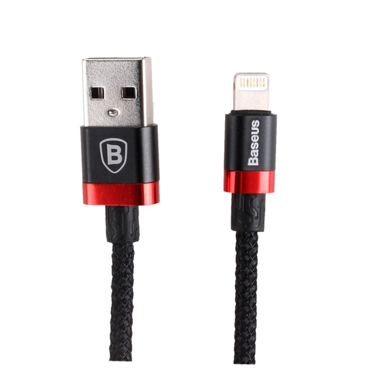 کابل تبدیل USB به لایتنینگ باسئوس مدل CALGB-A1V GOLDEN BELT طول 1.5 متر