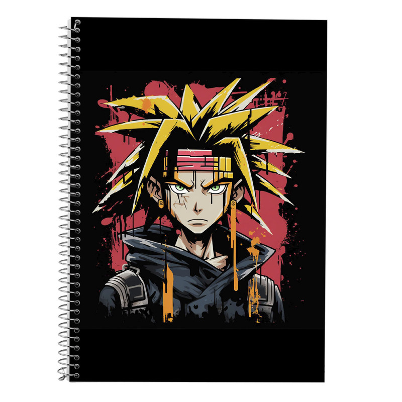 دفتر زبان 50 برگ مدوپد مدل Naroto کد DF11182