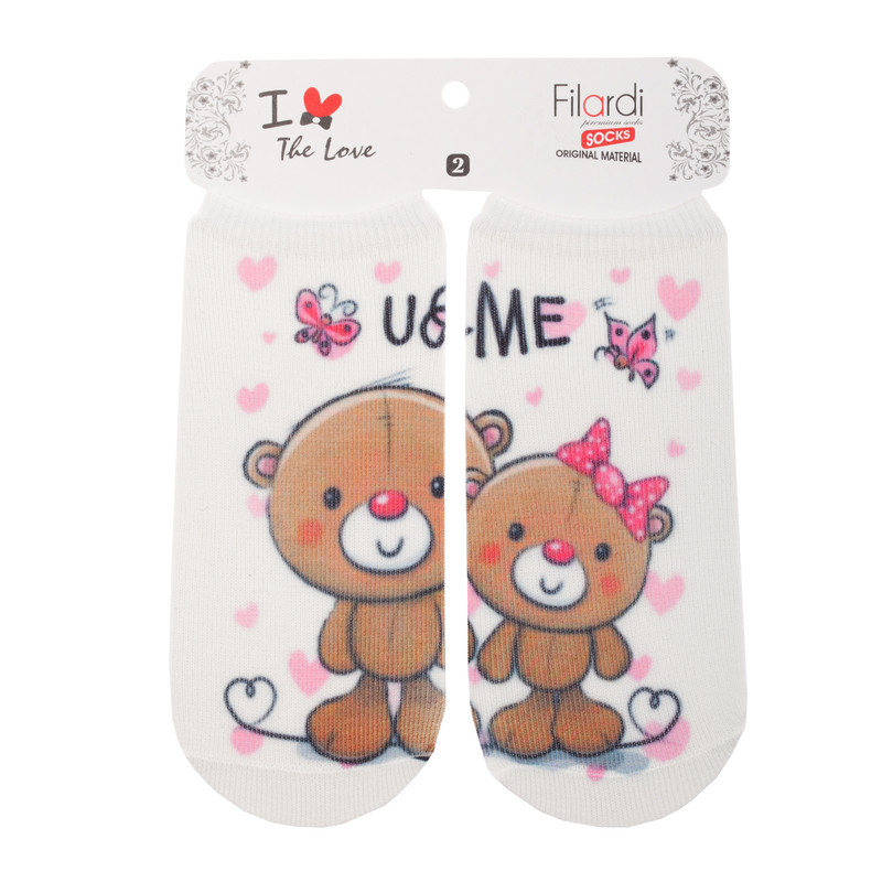 جوراب نوزاد فیلاردی طرح خرس کوچولوی 2