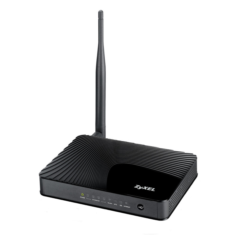 مودم روتر ADSL2 Plus بی سیم زایکسل مدل DEL1202-T10A/B