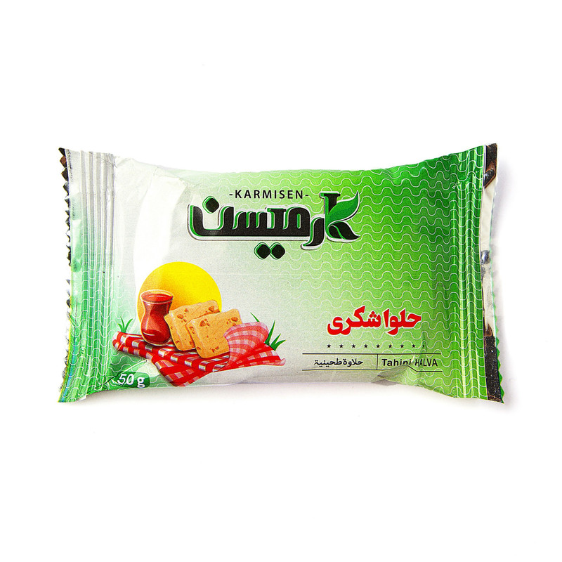 حلوا شکری ممتاز کارمیسن - 50 گرم مجموعه 60 عددی