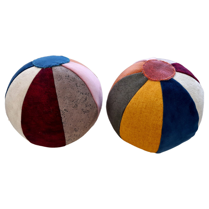 توپ بازی مدل پارچه ای چند تکه مجموعه دو عددی