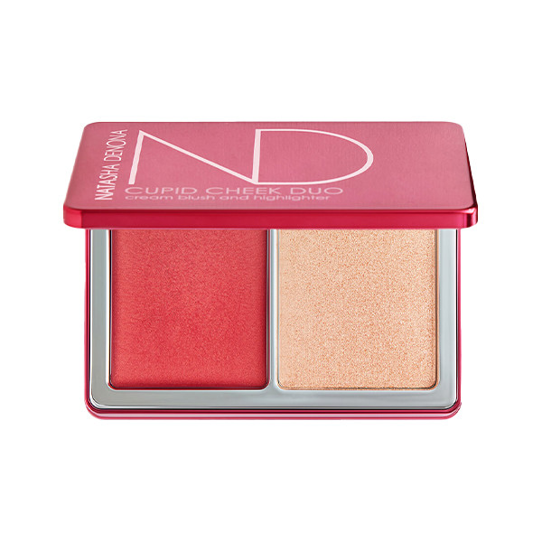خرید و قیمت پالت هایلایتر و رژگونه ناتاشا دنونا مدل Cupid Cheek Duo