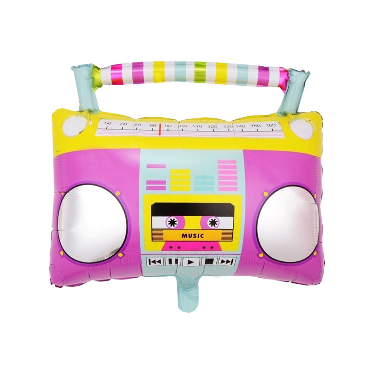 بادکنک فویلی سورتک طرح ضبط صوت