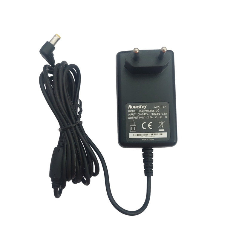 خرید و قیمت آداپتور 9 ولت 2.5 آمپر هانتکی مدل HKA9025