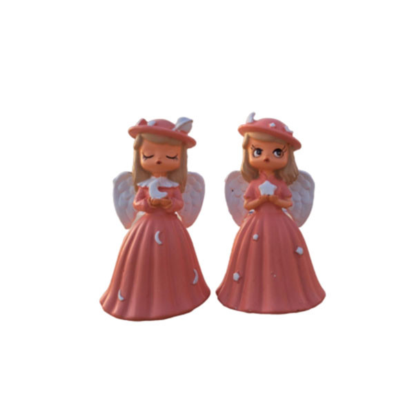 مجسمه مدل فرشته های ماه و ستاره مجموعه 2 عددی