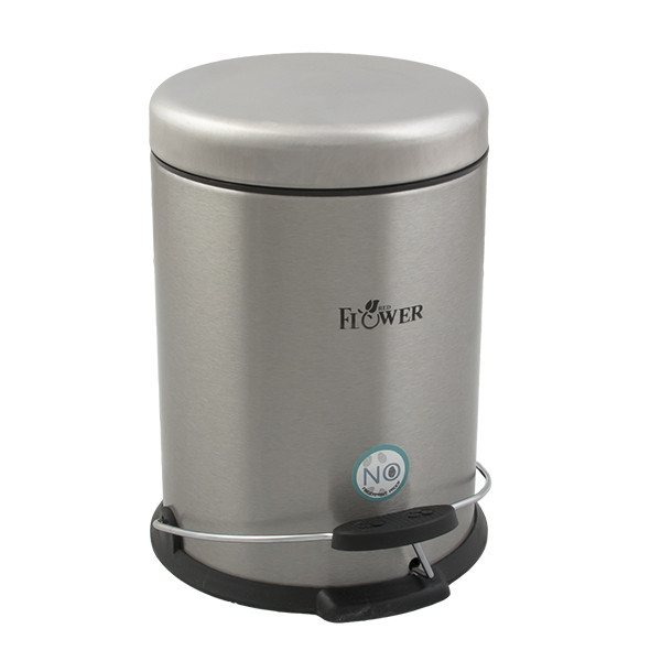 سطل زباله پدالی ردفلاور مدل flrs003 ظرفیت 3 لیتر