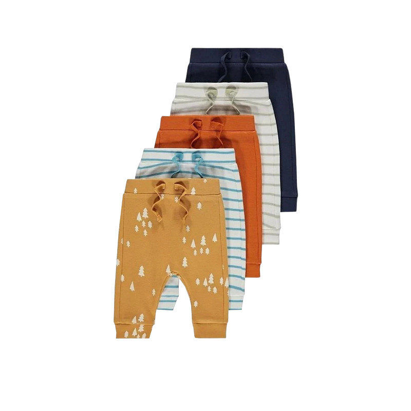 شلوار اسلش نوزادی جورج مدل 18064085 مجموعه 5 عددی