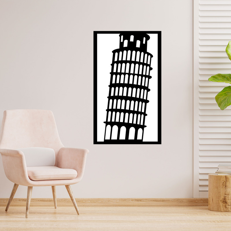 دیوارکوب طرح برج پیزا ایتالیا مدل A1414-2550