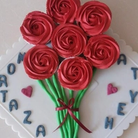 کاپ کیک خامه ای (خانگی)کیک تولد با طرح دلخواه شما