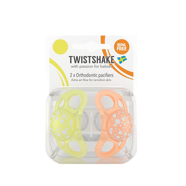 پستانک ارتودنسی تویست شیک مدل 06084 بسته 2 عددی