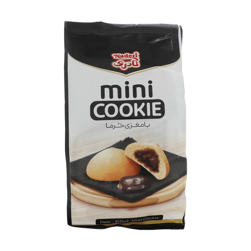 مینی کوکی با مغزی خرما نادری - 110 گرم