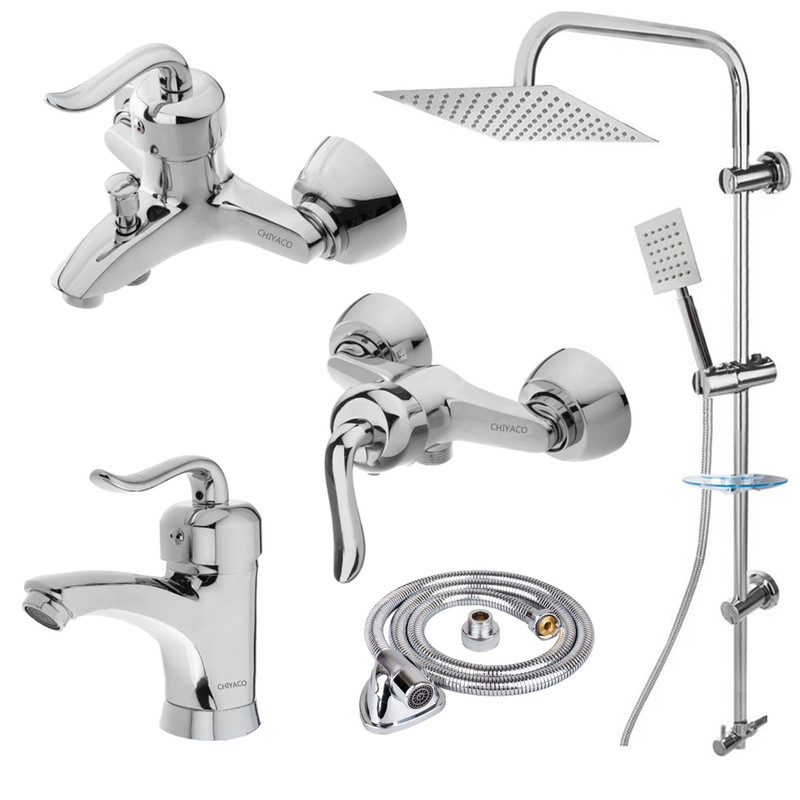 خرید و قیمت ست شیرآلات چیاکو مدل قاصدک بتا یونیورست مجموعه 5 عددی